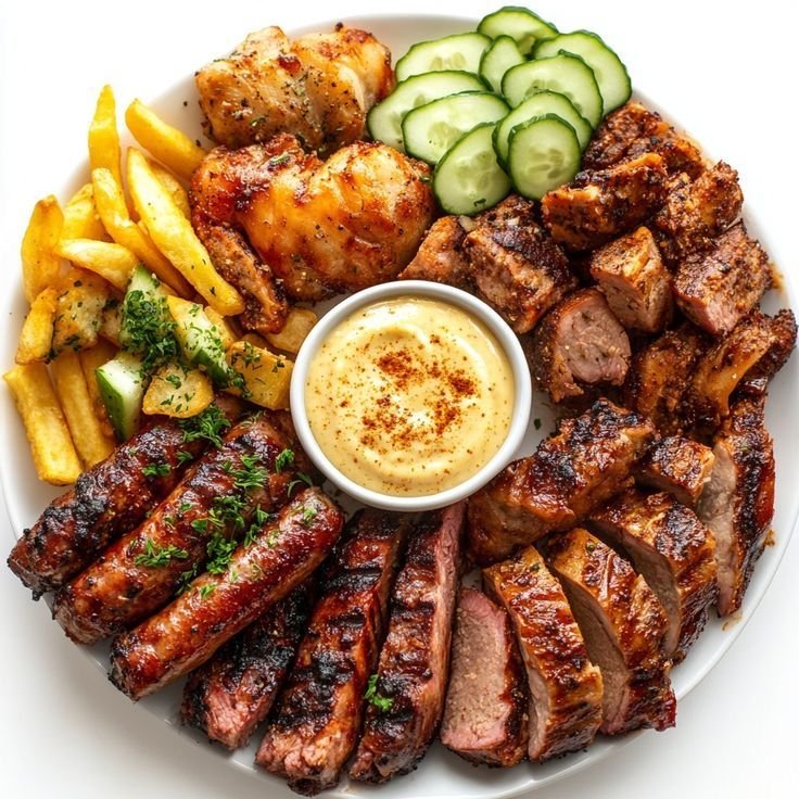 Assiette mixte - Spécialité Chez Odile